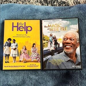 DVDs/Movies
The Help and The Magic of Belle Isle